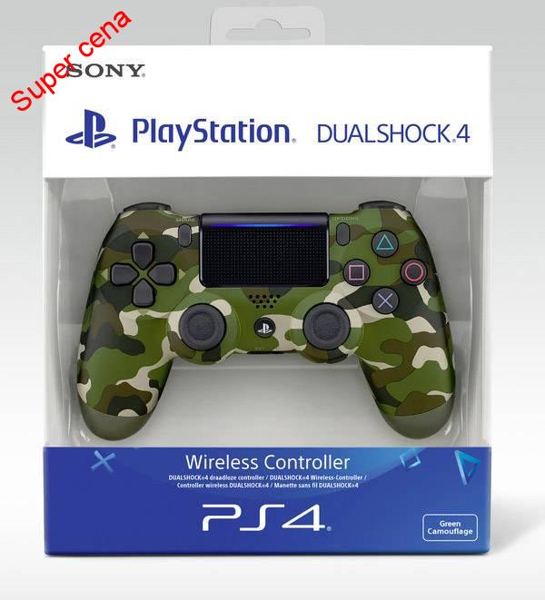 Sony DualShock 4 V2 Green Camouflage 