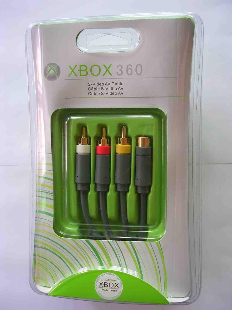Xbox 360 S-AV cable