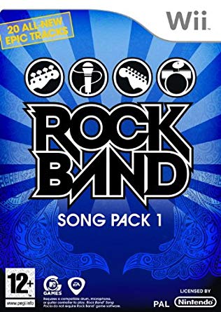 Rock Band Song PacK 1 Nintendo Wii