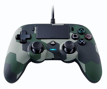 Nacon Wired Compact Controller - zelená kamufláž (PS4)