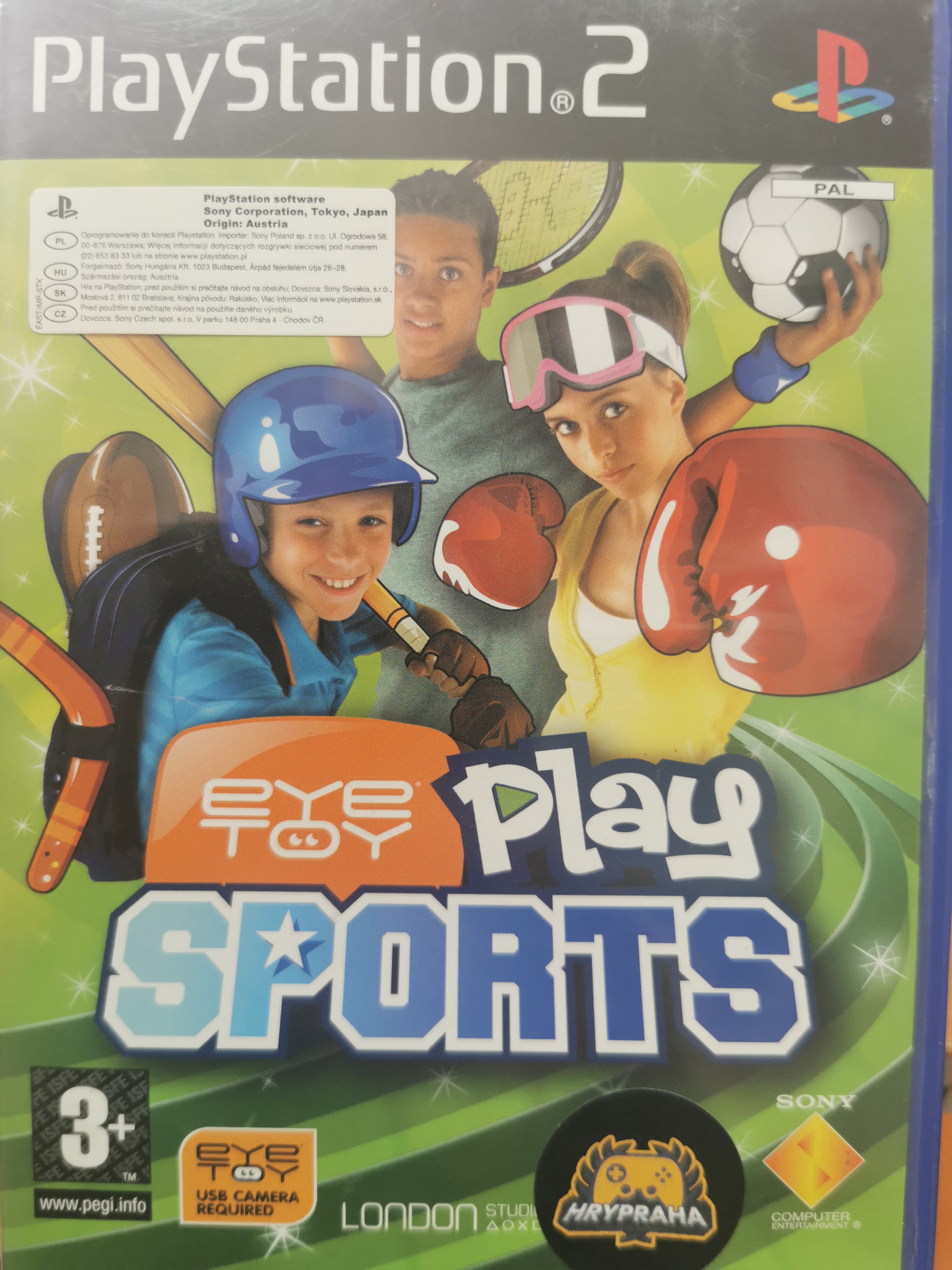 Eye Toy :Play Sports Ps2 