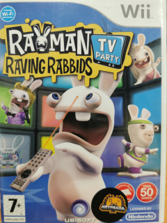  Rayman raving rabbids  tv party - Nintendo wii 