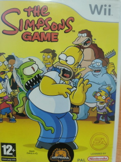 The simpsons game  - Nintendo wii 