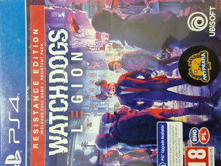 Watch dogs legion  RESISTANCE EDITION (PS4)